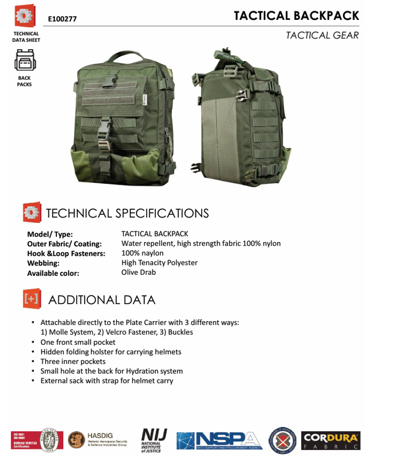 Elmon Tactical Backpack