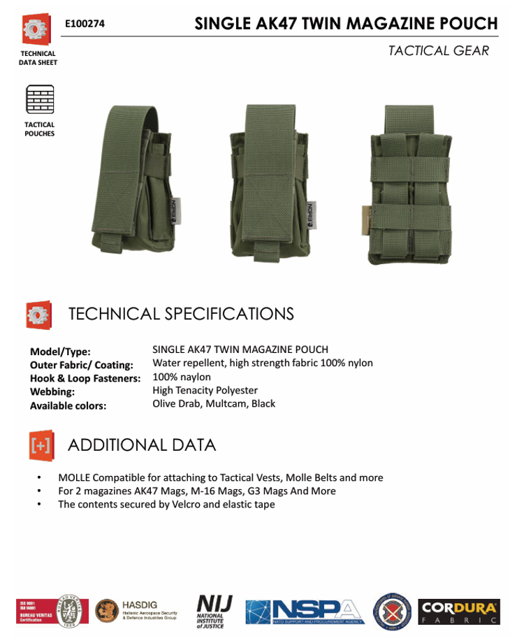 Twin Magazine Pouch